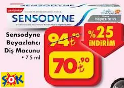 SENSODYNE BEYAZLATICI DİŞ MACUNU 75 ML SENSODYNE BEYAZLATICI DİŞ MACUNU 75 ML